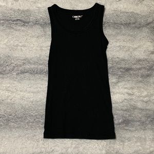 Girls black tank top